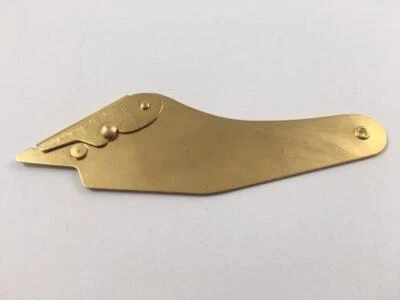 MARKENLOS Klingenhalter aus Messing für diagonale Romi Industrie-Klingen 1000