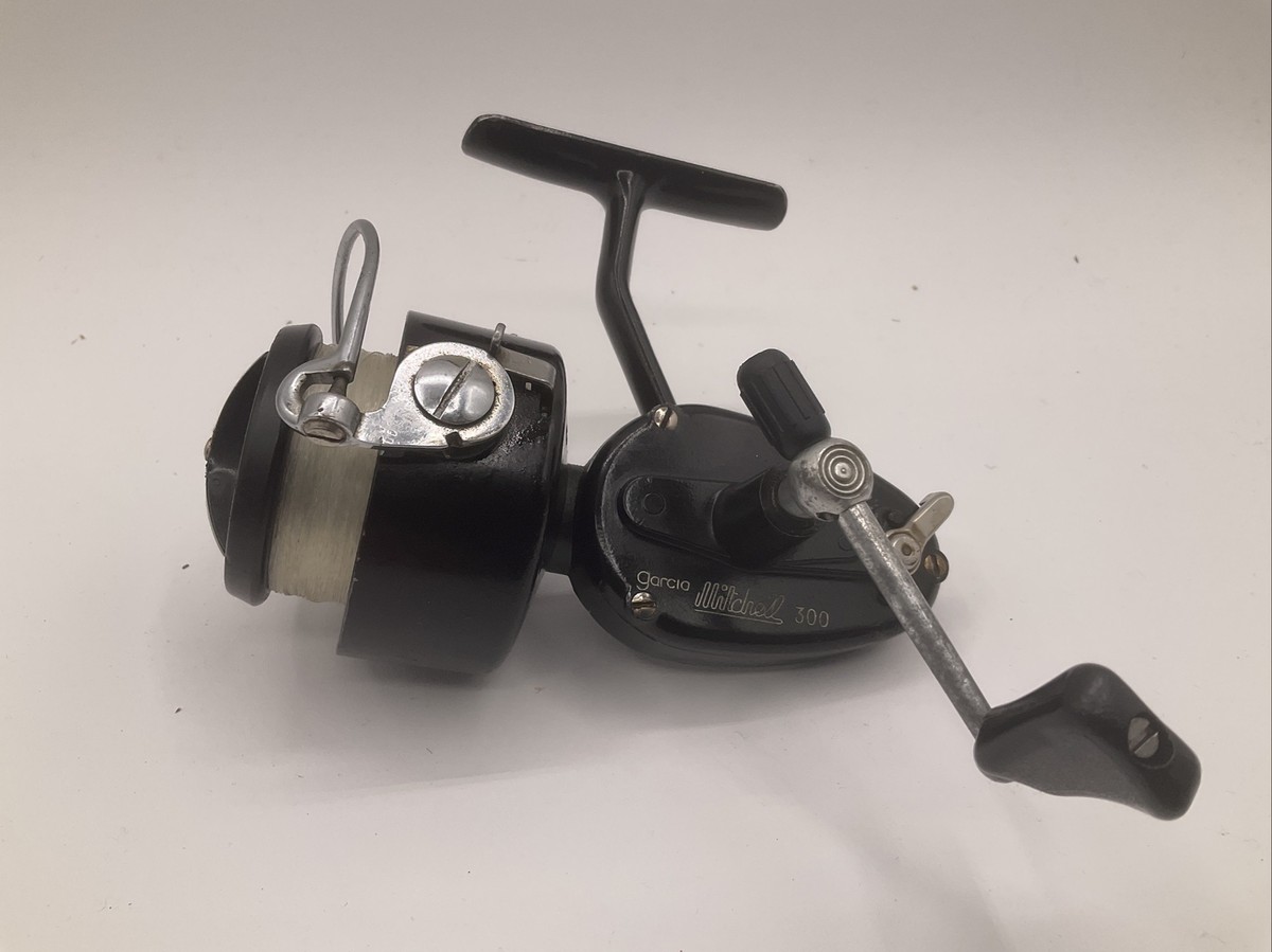 Vintage Garcia Mitchell No.300 Spinning Reel Great Mechanical