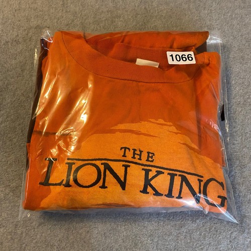 Vintage The Lion King Shirt Adult XXL Orange All Over Print Wrap Around Disney - Picture 10 of 10