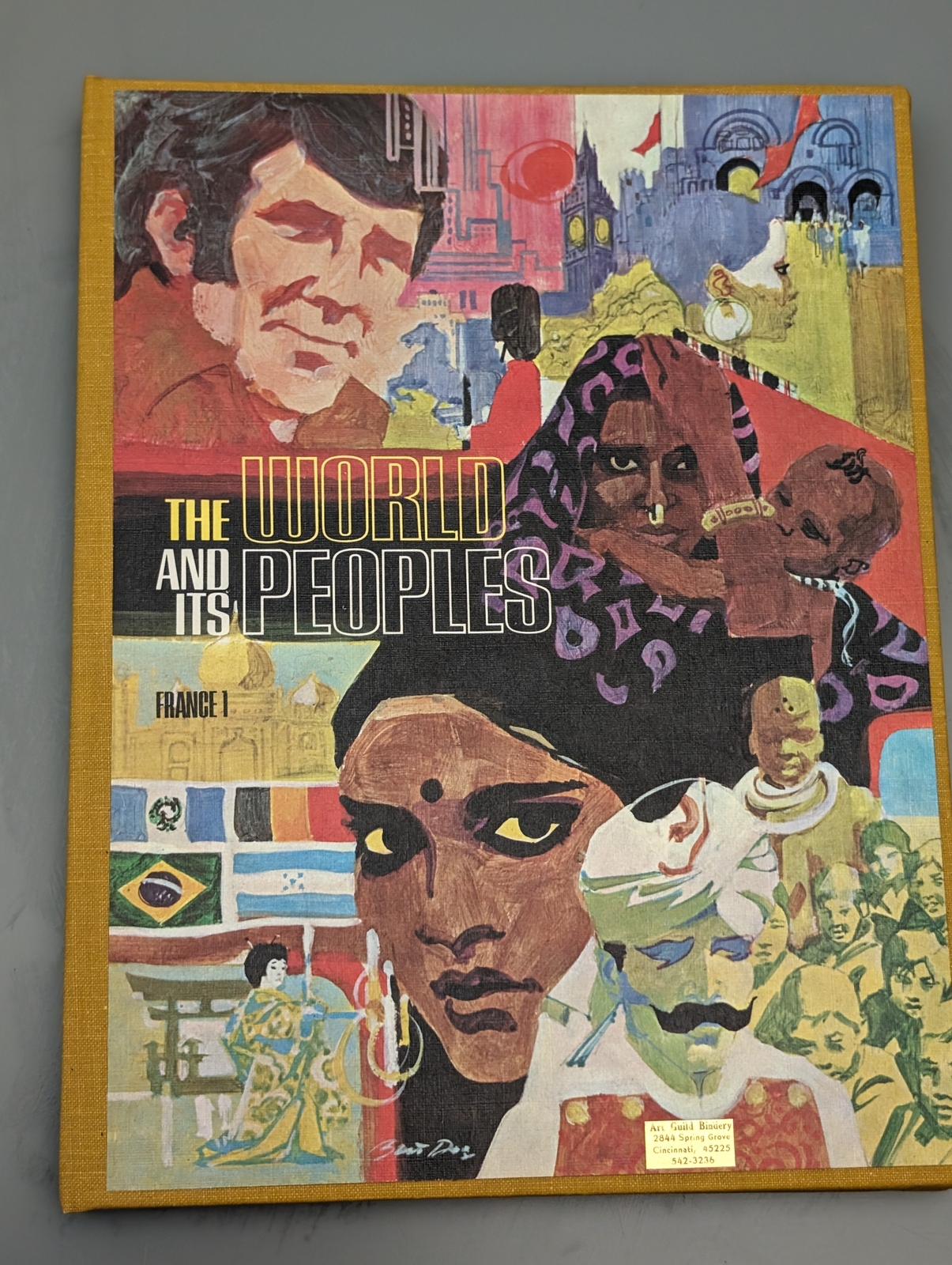 The World And Its Peoples: France 1 (1963) HARDCOVER Rare SEE PICS