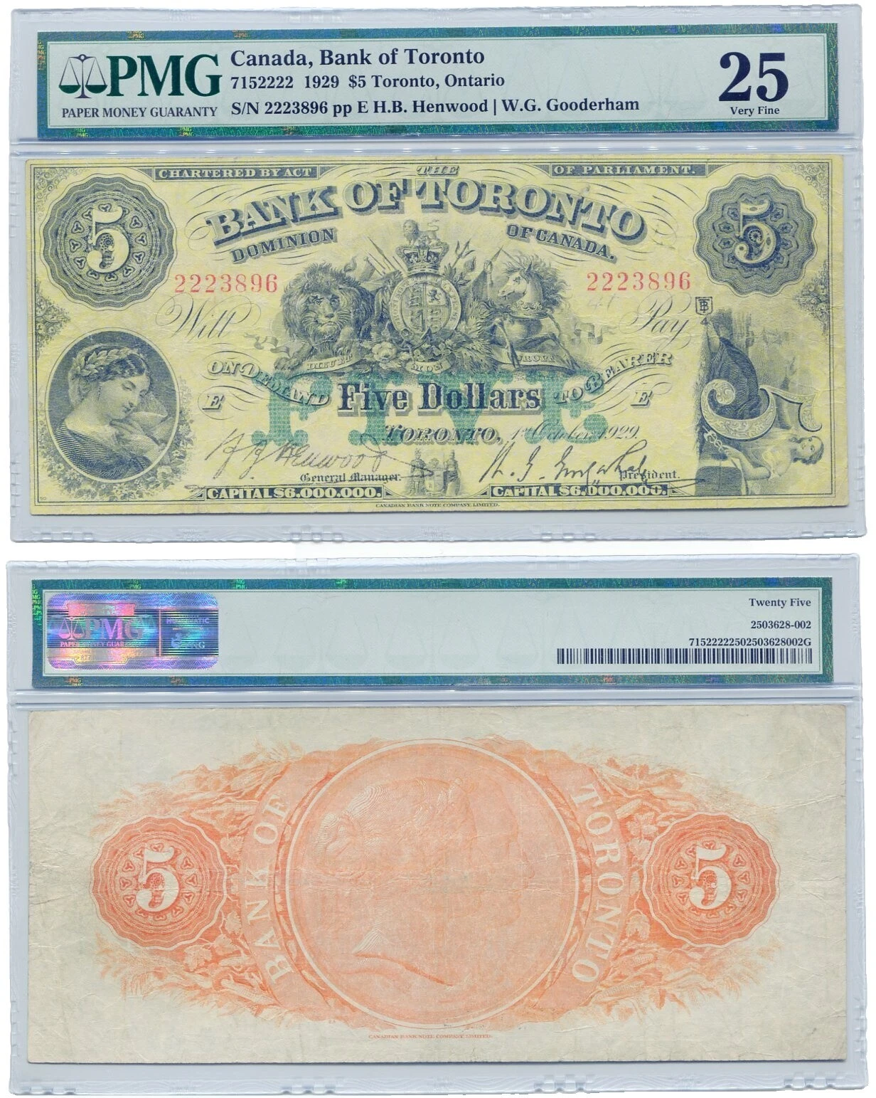 1929 Year North & Central American Paper Money