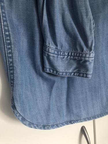 Ladies Fat Face Denim Shirt UK 10 Blue - Picture 3 of 14