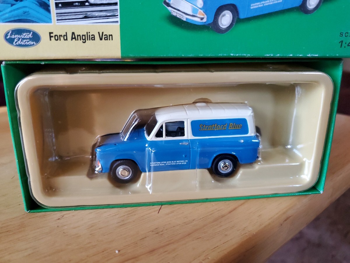 レア物Vanguards 1/43 FORD ANGLIA VAN Vanguards VA 00414 Ford Anglia Van Stratford Blue 1:43
