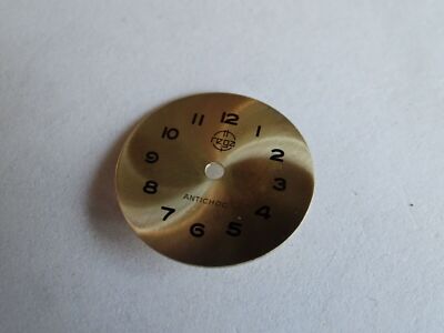 VINTAGE ZIFFERBLATT FÜR KLEINE STOSSFESTE UHR REGA