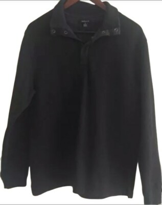 Men's Dress Sweater - Van Heusen - Size Medium - black | eBay