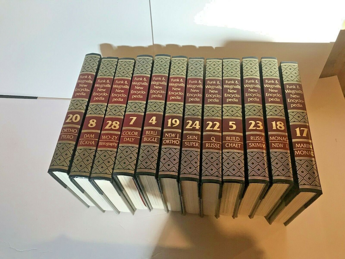 Funk & Wagnalls Encyclopedia Set of 28 9780834300729| eBay