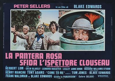 FOTOBUSTA 8, LA PANTERA ROSA SFIDA L'ISPETTORE CLOUSEAU, SELLERS, EDWARDS,POSTER