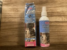 3 In 1 Cat & Kitten Training Aid~Trains Cats Humanely~No Scratching/Chewing READ