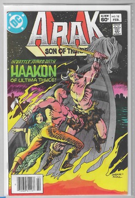 Arak #18 Son Of Thunder DC Comics 1983 Newsstand Colon Reader Copy