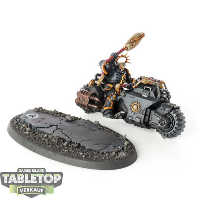 Blood Angels - Primaris Chaplain on Bike - bemalt