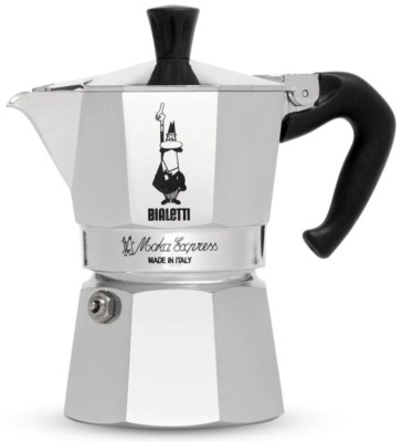BIALETTI MOKA EXPRESS 6 CUPS COFFEE MAKER MADE IN ITALY ORIGINAL