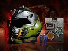 Doom The Dark Ages Collector's Edition Doom Slayer Wearable Helmet Bundle New!