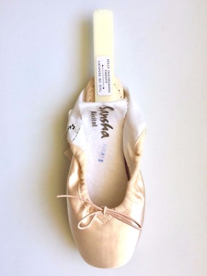Chaussons Pointes Sansha RÉCITAL 202SL – Satin, Semelle Cuir – Neuf