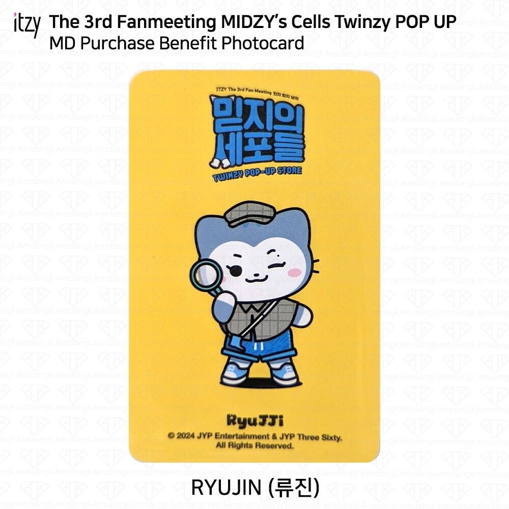 ITZY 3rd Fan Meeting 믿지의 세포들 MIDZY's Cells TWINZY POP ITZY 3rd Fan Meeting 믿지의 세포들 MIDZY's Cells TWINZY POP