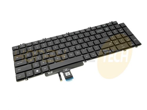 GENUINE DELL LATITUDE 5520 5530 LAPTOP BACKLIT KEYBOARD RHGTP RHGTP TESTED