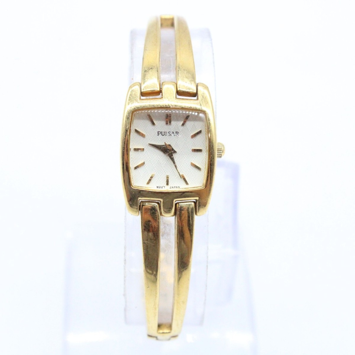 Pulsar Watch Womens Gold Tone Stainless Steel Classic  display picture 2