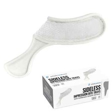 140 Dental Bite Registration Impression Triple Trays Teeth Molding Sideless