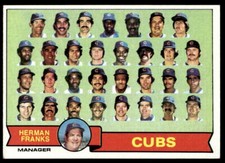 Chicago Cubs / Herman Franks 1979 Topps #551 Chicago Cubs