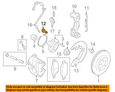 FORD OEM Brake-Front-Caliper Mount Bracket Bolt W714753S442