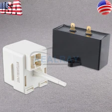 New W10613606 Refrigerator Compressor Start Relay&Capacitor For Whirlpool Maytag
