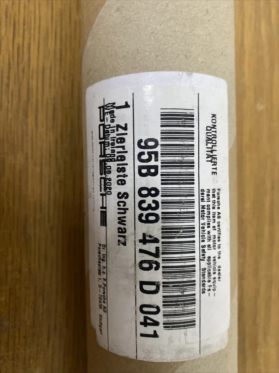 Genuine PORSCHE Macan 95B Molding For Door Right Black  