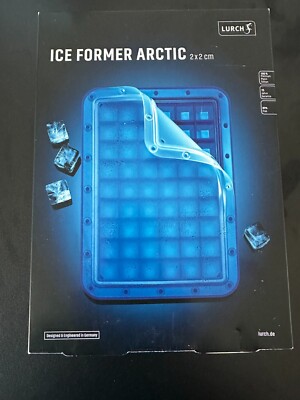Lurch Mini-Eiswürfel-Behälter-Former 2x2 cm mit Deckel Ice Former Arctic Würfel