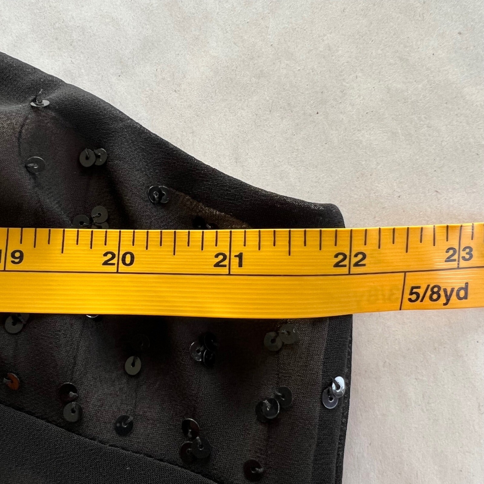 Venezia Sequin Layered Cami Top Party Blouse Black Tan whimsygoth Size 20