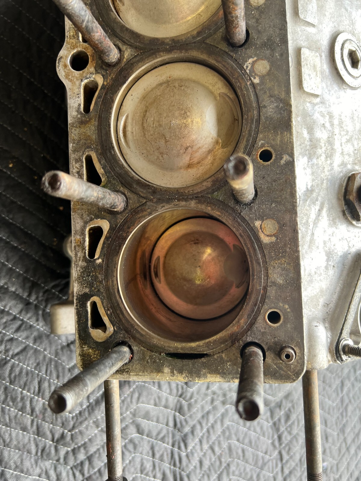 ferrari 308 or mondial engine motor block crankcase 115540 , make offer