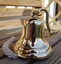 6-034-BRASS-SHIP-BELL-WALL-HANGING-BRACKET-PUB-SCHOOL-DINNER-New thumbnail 5