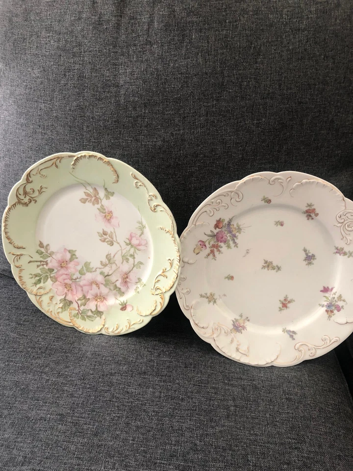 Platos de cena R.C Royal Louis XIV 2 piezas 9,5 pulgadas Foto 2 de 4