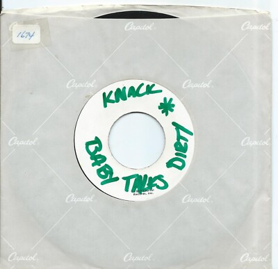 Knack:Baby talks dirty/End of the game:Capitol:1980
