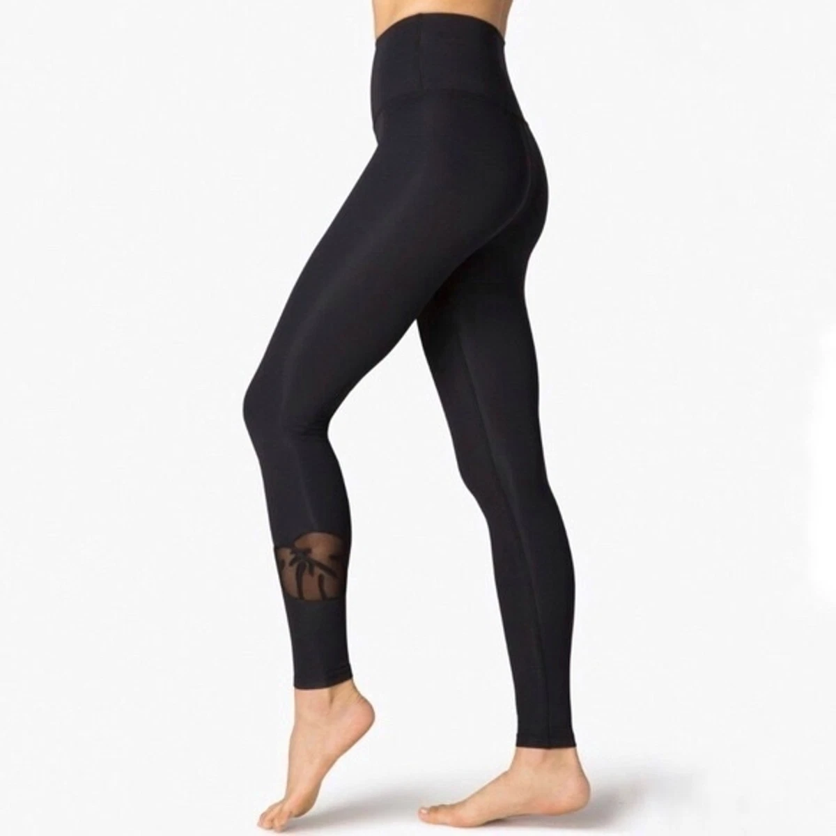 Rui Cutout Mesh Leggings in Black | Lyst