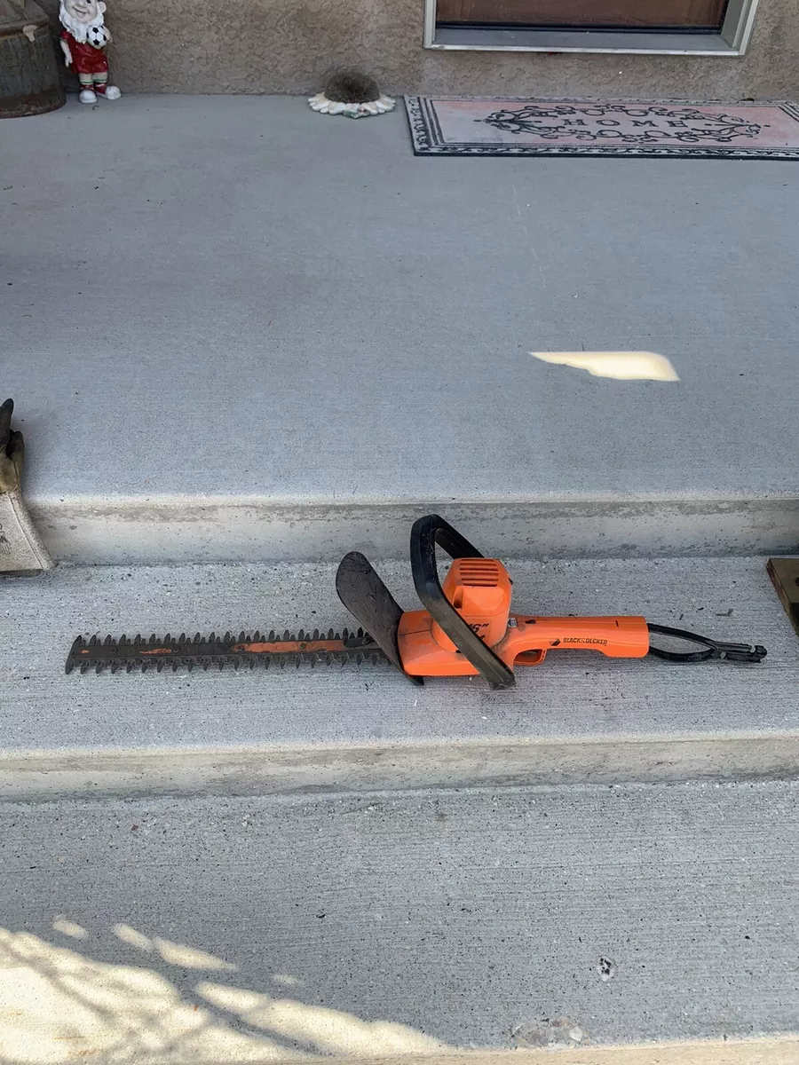 Black and decker 16 inch electric hedge online trimmer