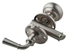 NEW NATIONAL N100-044 SATIN NICKEL SCREEN STORM DOOR LEVER KNOB LATCH HANDLE