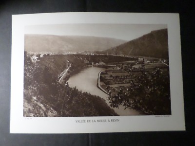 PHOTO CLICHE' FLOQUET, OLD OLD, VALLEY OF THE MEUSE A REVIN, 20x29