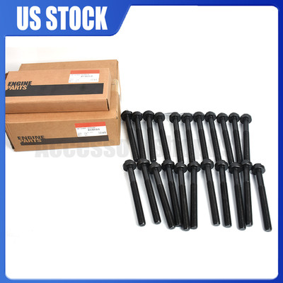 22x Cylinder Head Bolts Sets Fit Cummins ISX ISX15 QSX 3678506 USA