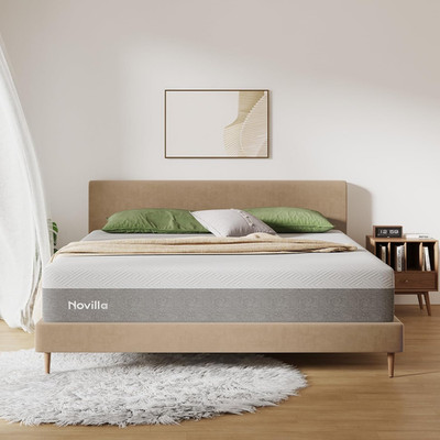 12'' Gel Memory Foam California King Mattress for Cool Sleep & Comfort