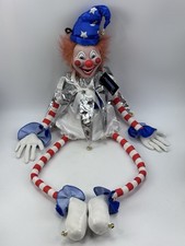 Poltergeist Clown Doll Spirit Halloween Horror Display Prop Haunted Creepy 39"