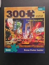 300pc JIGSAW PUZZLE Times Square Buffalo games LARGE PIECES
