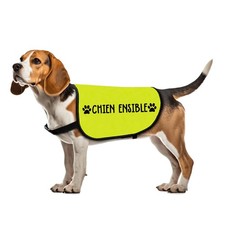 Chien SENSIBLE Dog Vest Medium, Nervous, Social Distancing Gift, Jacket