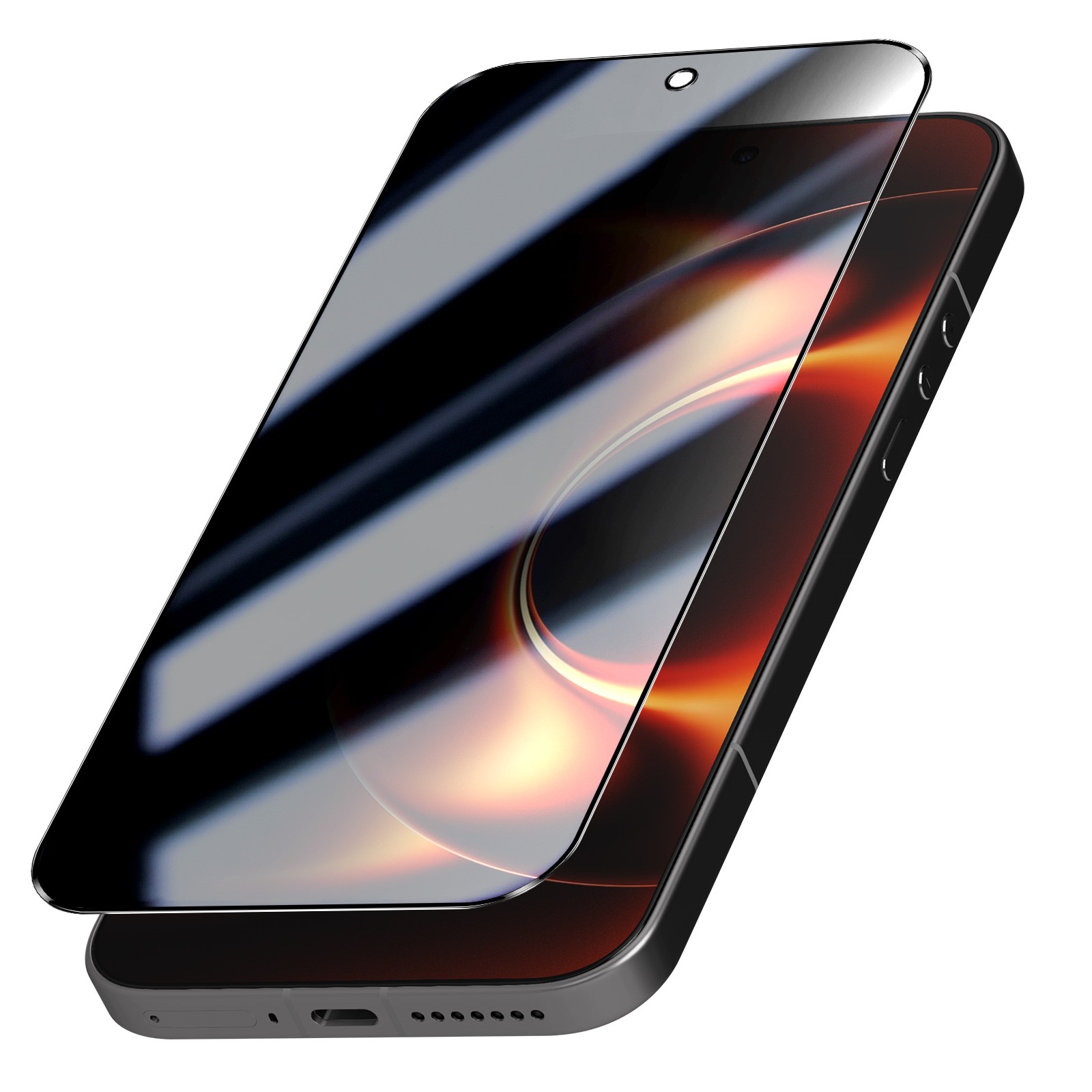 Verre trempé Xiaomi 17 Ultra contre les regards indiscrets et bris d'écran film protecteur 5D
