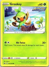 Grookey 016/198 Common Chilling Reign Pokemon Near Mint
