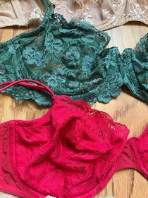 Victoria&rsquo;s Secret Bra Lot of 8 Sz 38D~Lace~All Wires~Solids~Mesh~Mixed Styles