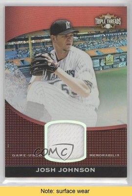 2011 Topps Triple Threads Unity Relic 22/36 Josh Johnson #TTUSR-119 READ s7f