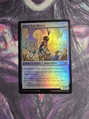 Three Tree Mascot Bloomburrow Foil