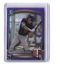 Walker Jenkins #/250 2025 Bowman Draft Chrome Purple Refractor
