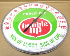 Vintage reach for bubble UP Pop Soda Advertising Sign 12