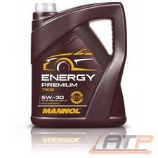 5 L MANNOL ENERGY PREMIUM 5W-30 MOTOR&Ouml;L F&Uuml;R MB 229.52 BMW LL-04 VW RN0710 