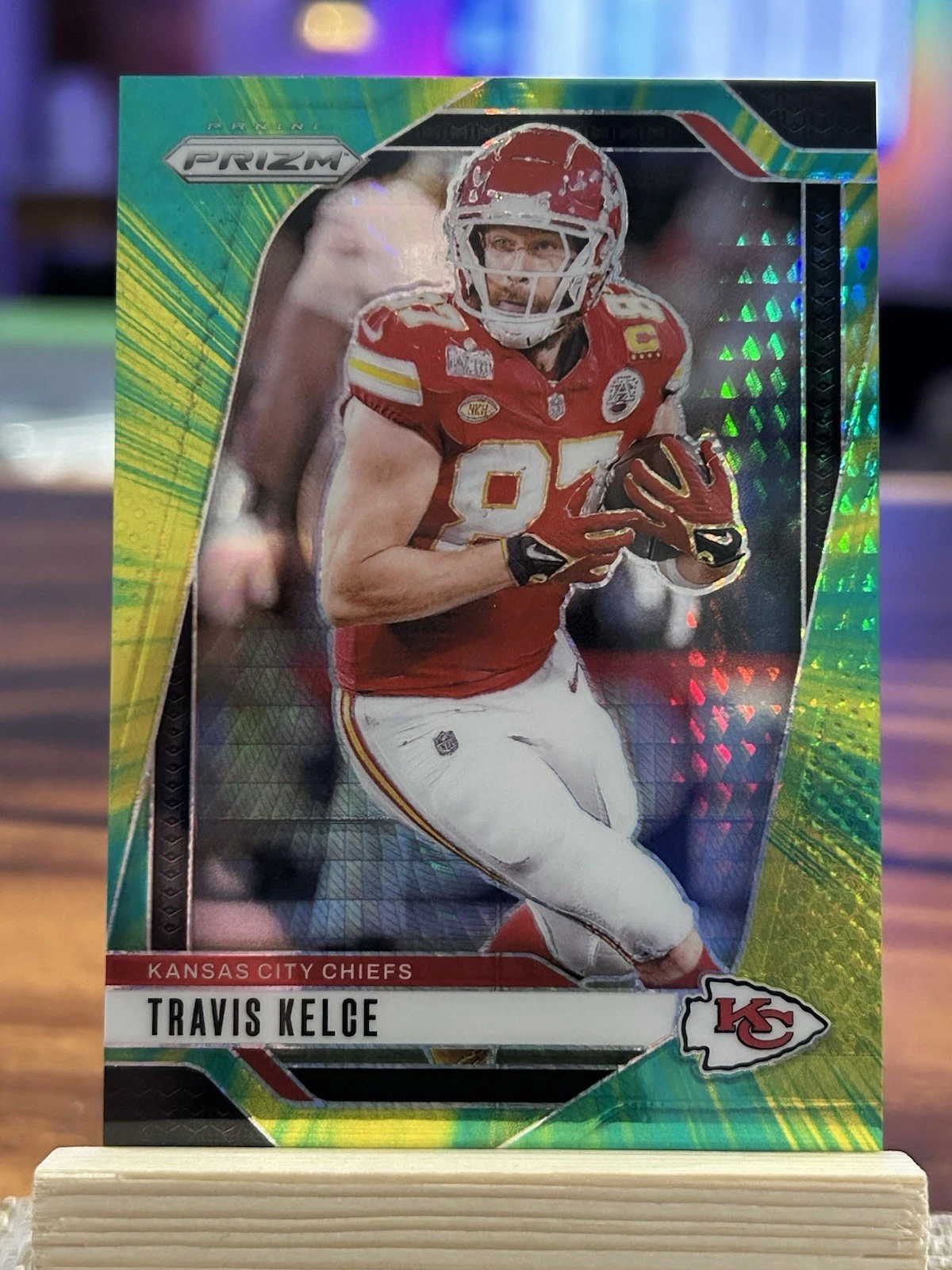 2024 Panini Prizm Travis Kelce Hyper /180