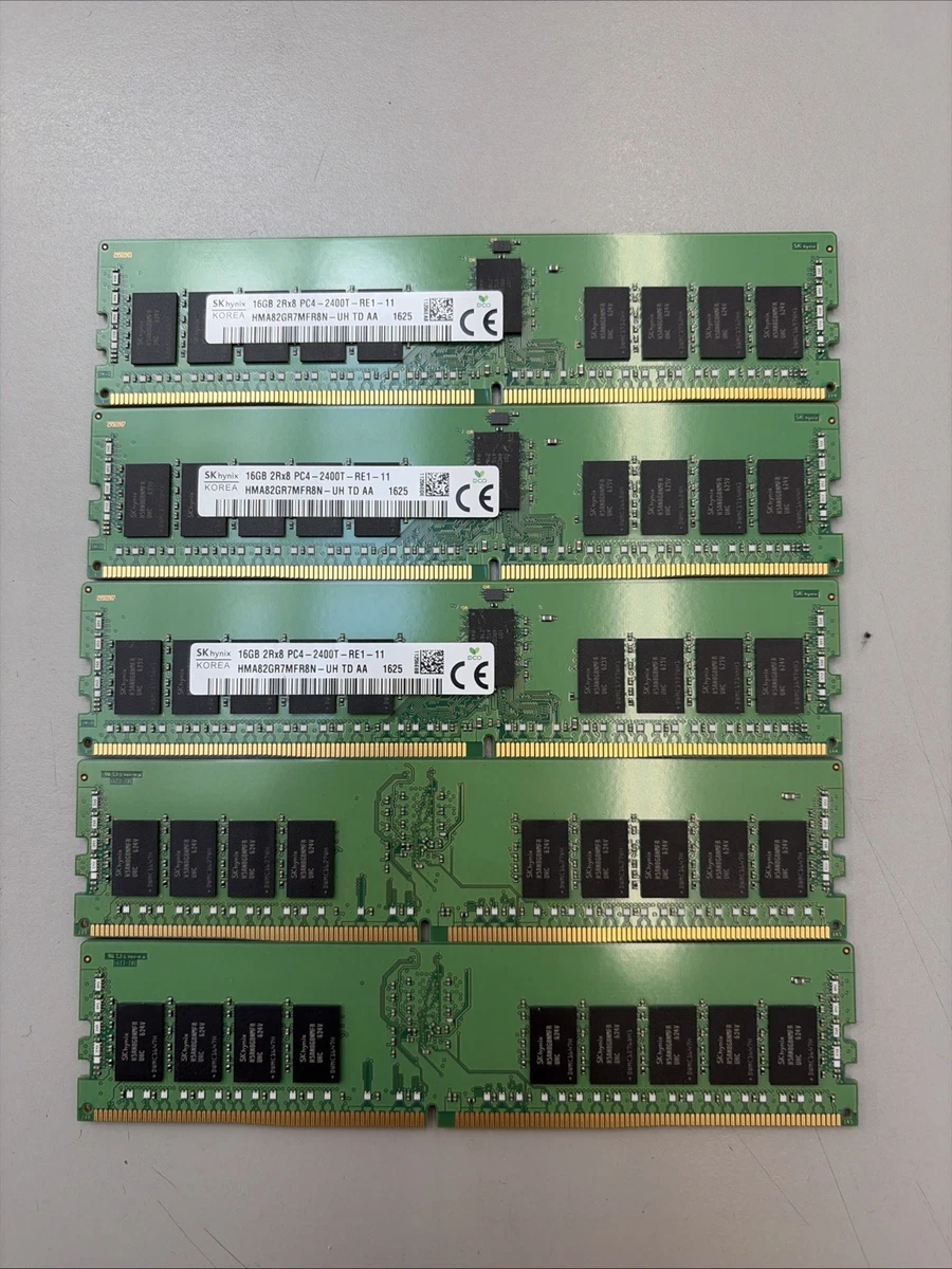 PC4-19200 (DDR4-2400) Bus Speed Computer RAM 16 GB Total Capacity
